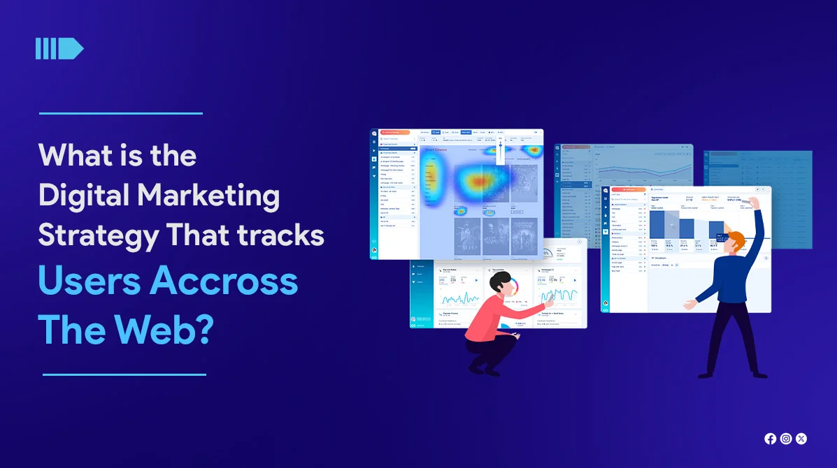 what is the digital marketing strategy that tracks users across the web?